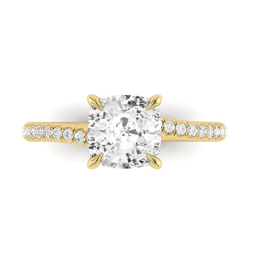 The Embrace Diamond Solitaire Engagement Ring