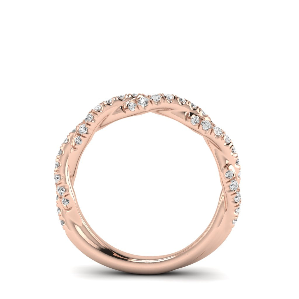 The Intertwined Diamond Band