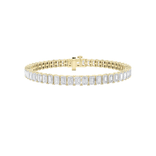 Timeless Diamond Tennis Bracelet - Emerald Cut