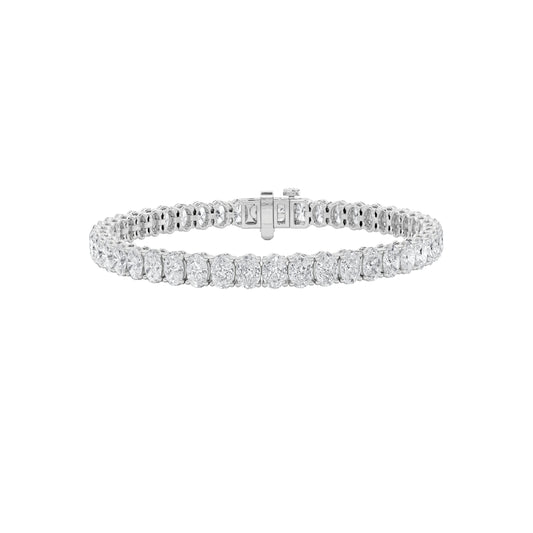 Timeless Diamond Tennis Bracelet - Oval Cut