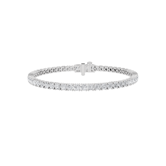 Timeless Diamond Tennis Bracelet - Round Cut