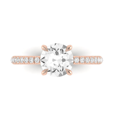 The Diamond Collar Engagement Ring