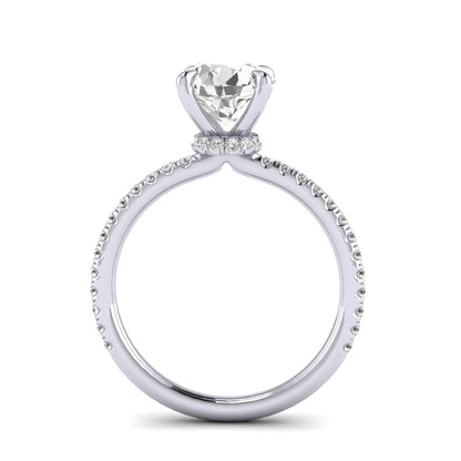 The Diamond Collar Engagement Ring