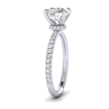 The Diamond Collar Engagement Ring