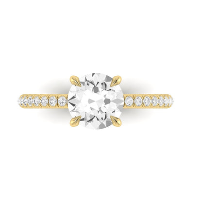 The Diamond Collar Engagement Ring