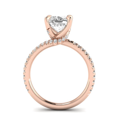 The Embrace Diamond Solitaire Engagement Ring