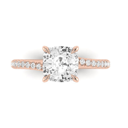 The Embrace Diamond Solitaire Engagement Ring