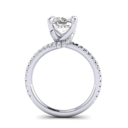 The Embrace Diamond Solitaire Engagement Ring
