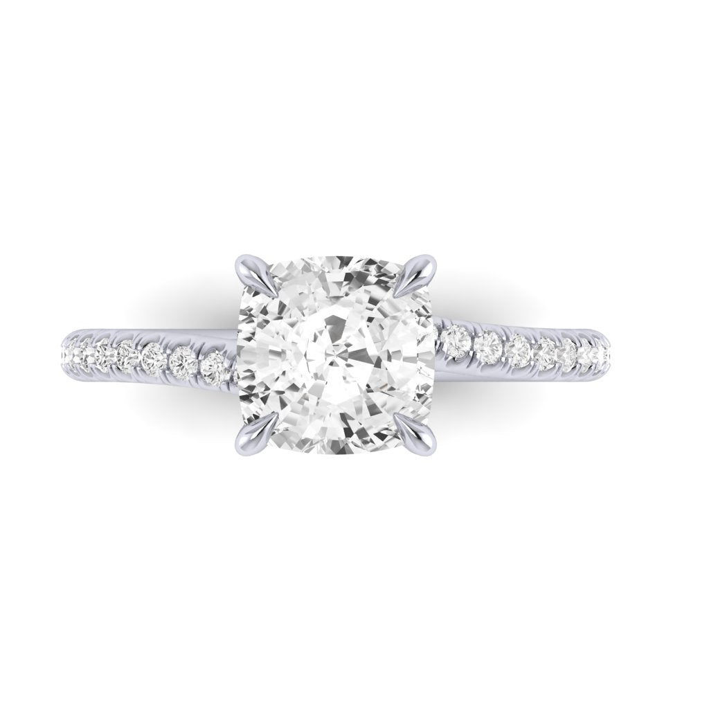 The Embrace Diamond Solitaire Engagement Ring
