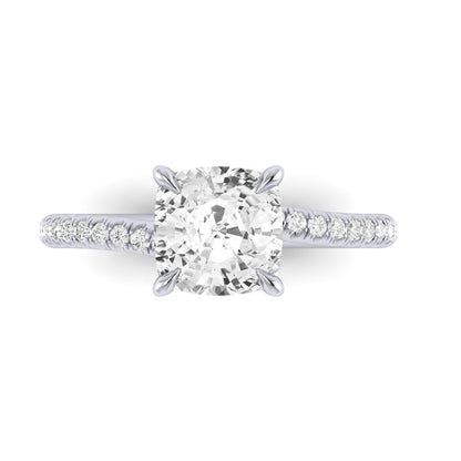 The Embrace Diamond Solitaire Engagement Ring