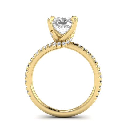 The Embrace Diamond Solitaire Engagement Ring