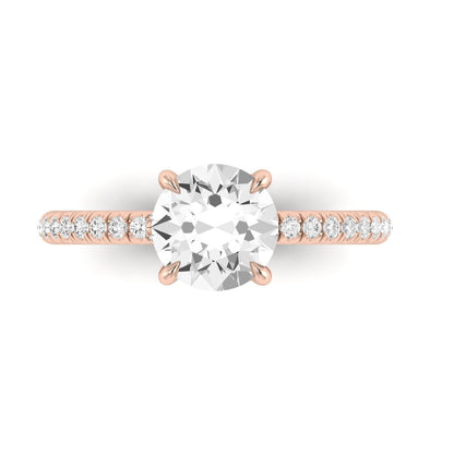 The Bypass Diamond Solitaire Engagement Ring