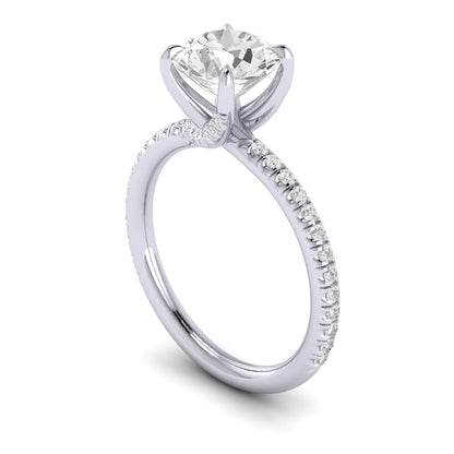 The Bypass Diamond Solitaire Engagement Ring