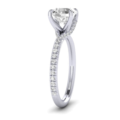 The Bypass Diamond Solitaire Engagement Ring