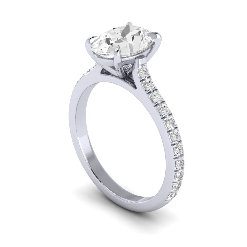 The Cathedral Diamond Solitaire