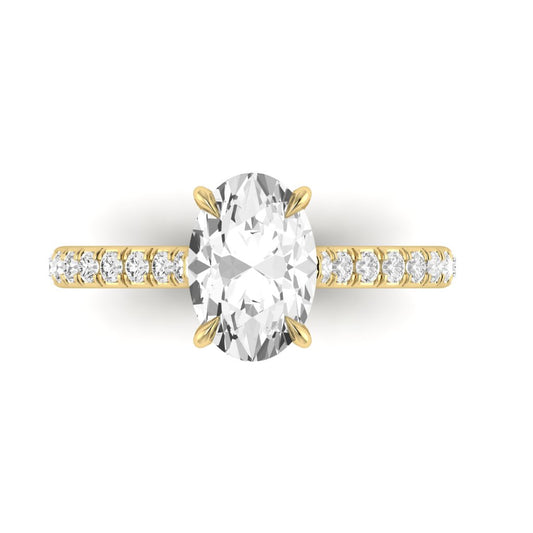 The Cathedral Diamond Solitaire