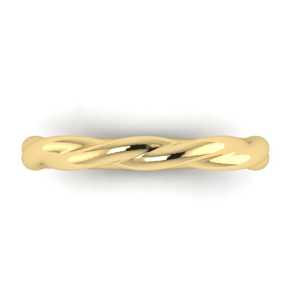 The Intertwined Gold Band