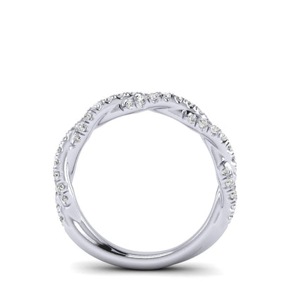 The Intertwined Diamond Band
