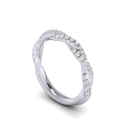 The Intertwined Diamond Band
