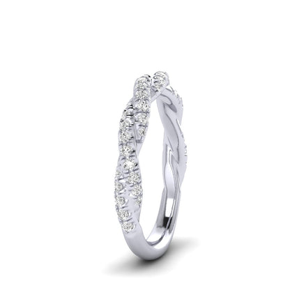 The Intertwined Diamond Band