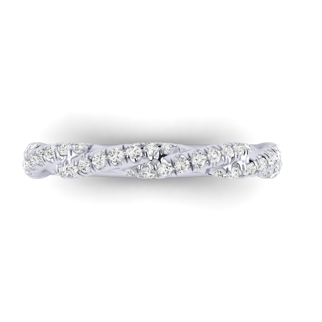 The Intertwined Diamond Band