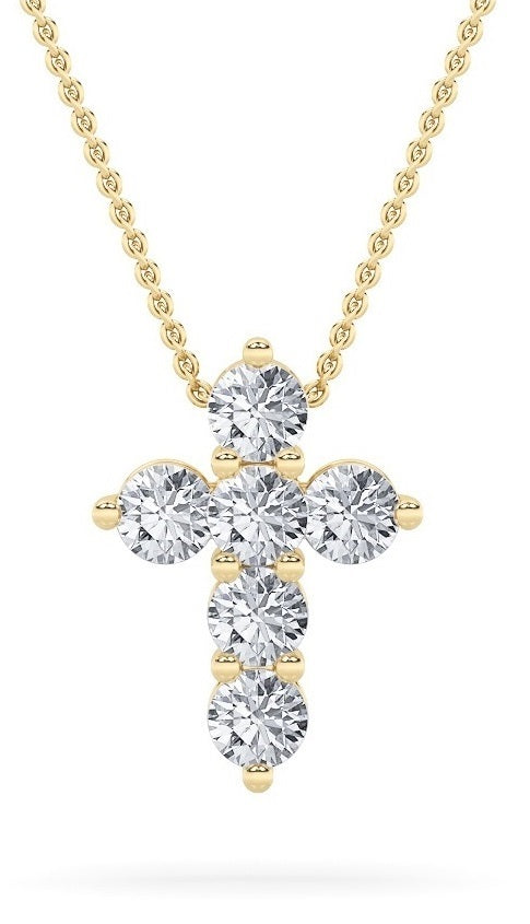 Diamond Cross Pendant