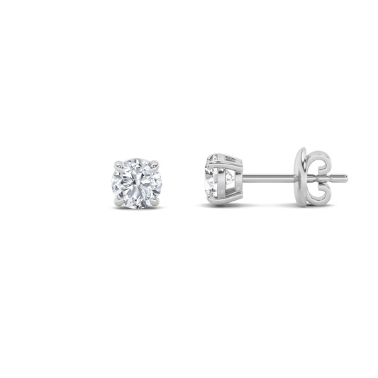 Classic Diamond Studs - Round