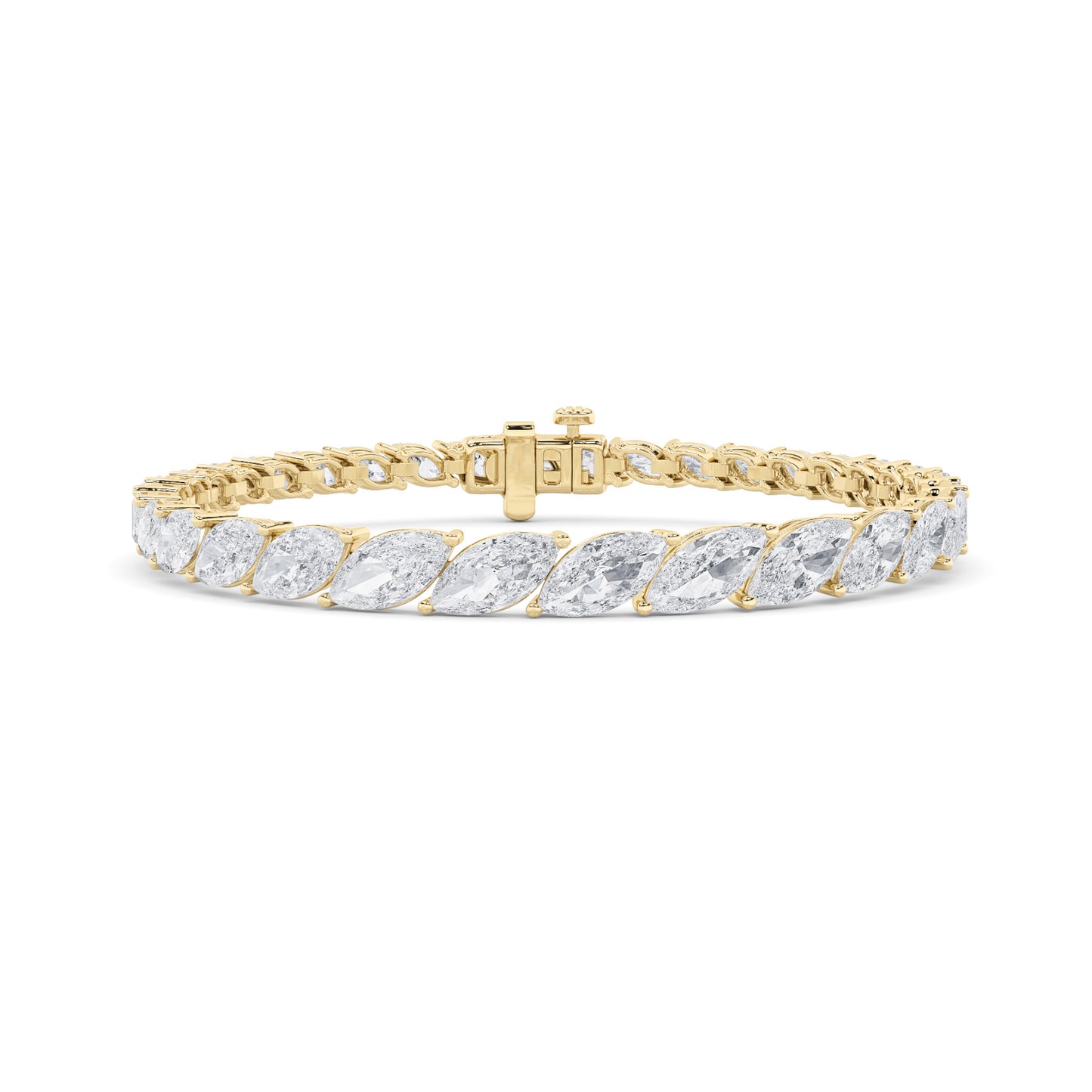 Fancy Shape Tennis Bracelet - Marquise