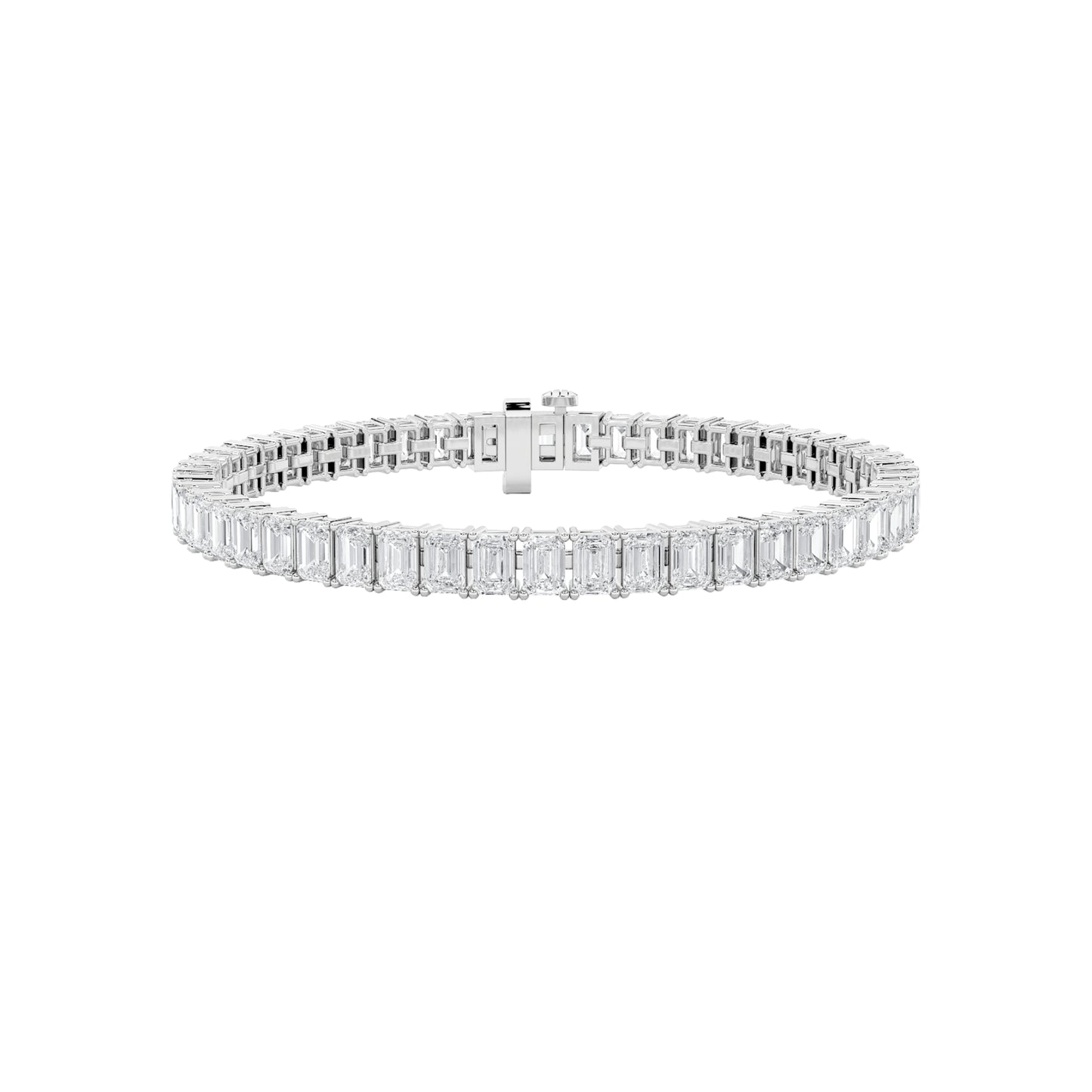 Timeless Diamond Tennis Bracelet - Emerald Cut