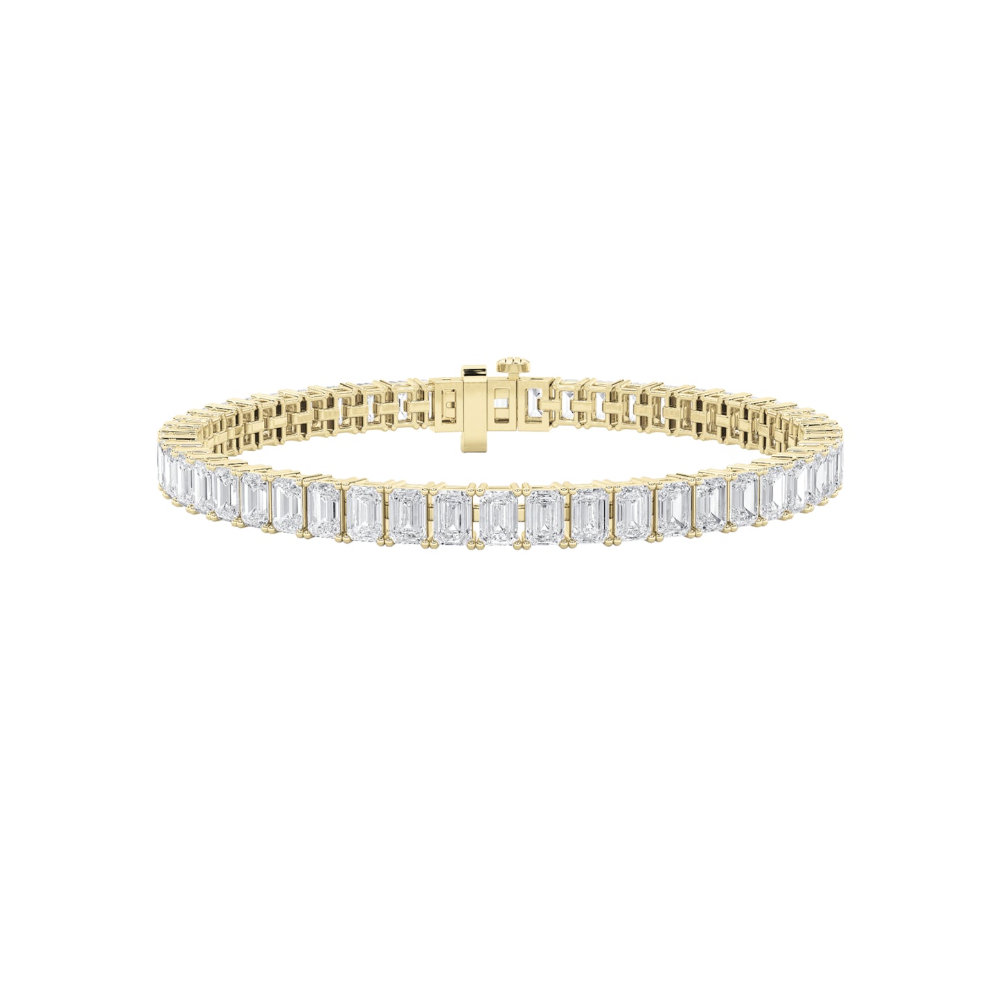 Timeless Diamond Tennis Bracelet - Emerald Cut