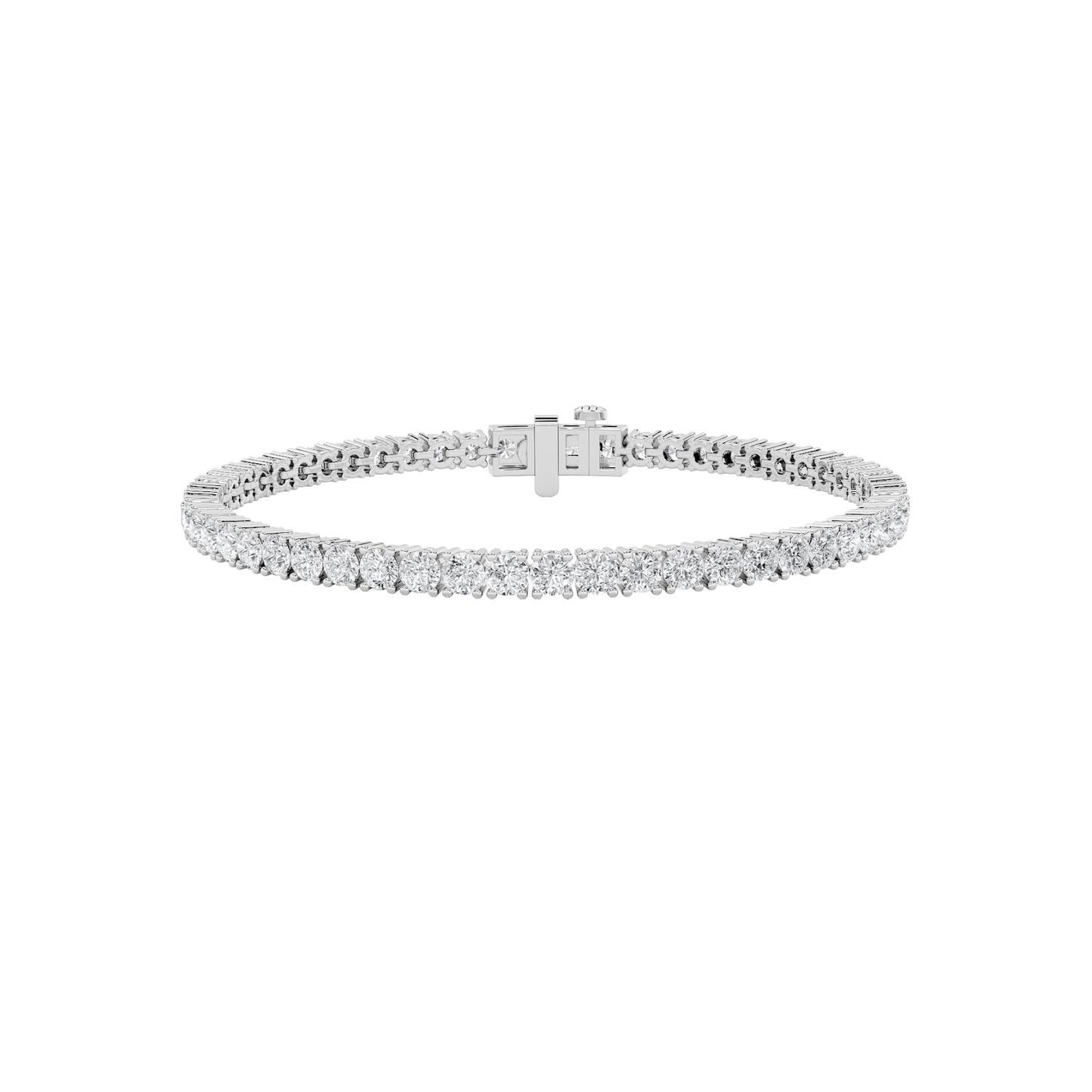 Timeless Diamond Tennis Bracelet - Round Cut