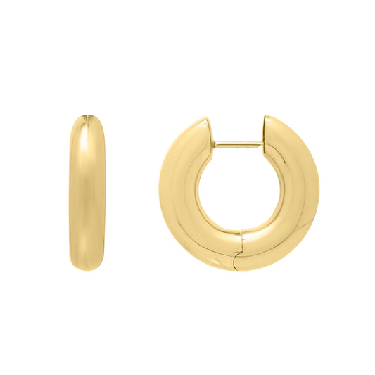 Round Large Electroform Hoops
