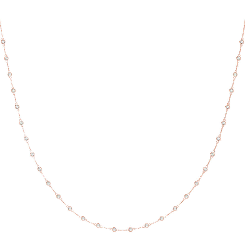 Petite Diamonds by the Yard Necklace