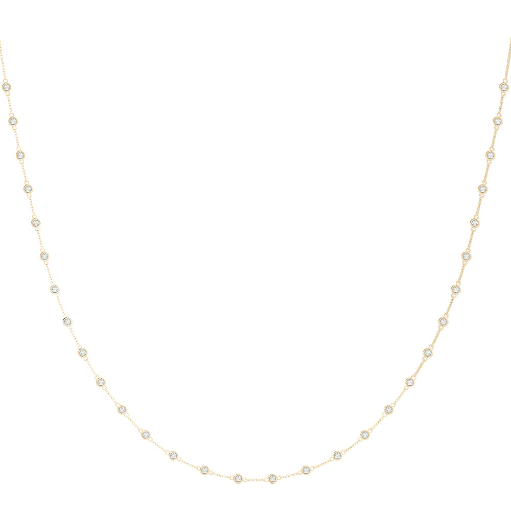 Petite Diamonds by the Yard Necklace