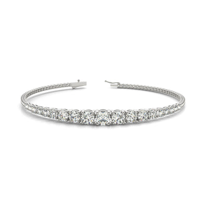 Diamond Graduated Tennis Bracelet