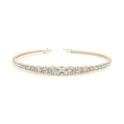 Diamond Graduated Tennis Bracelet