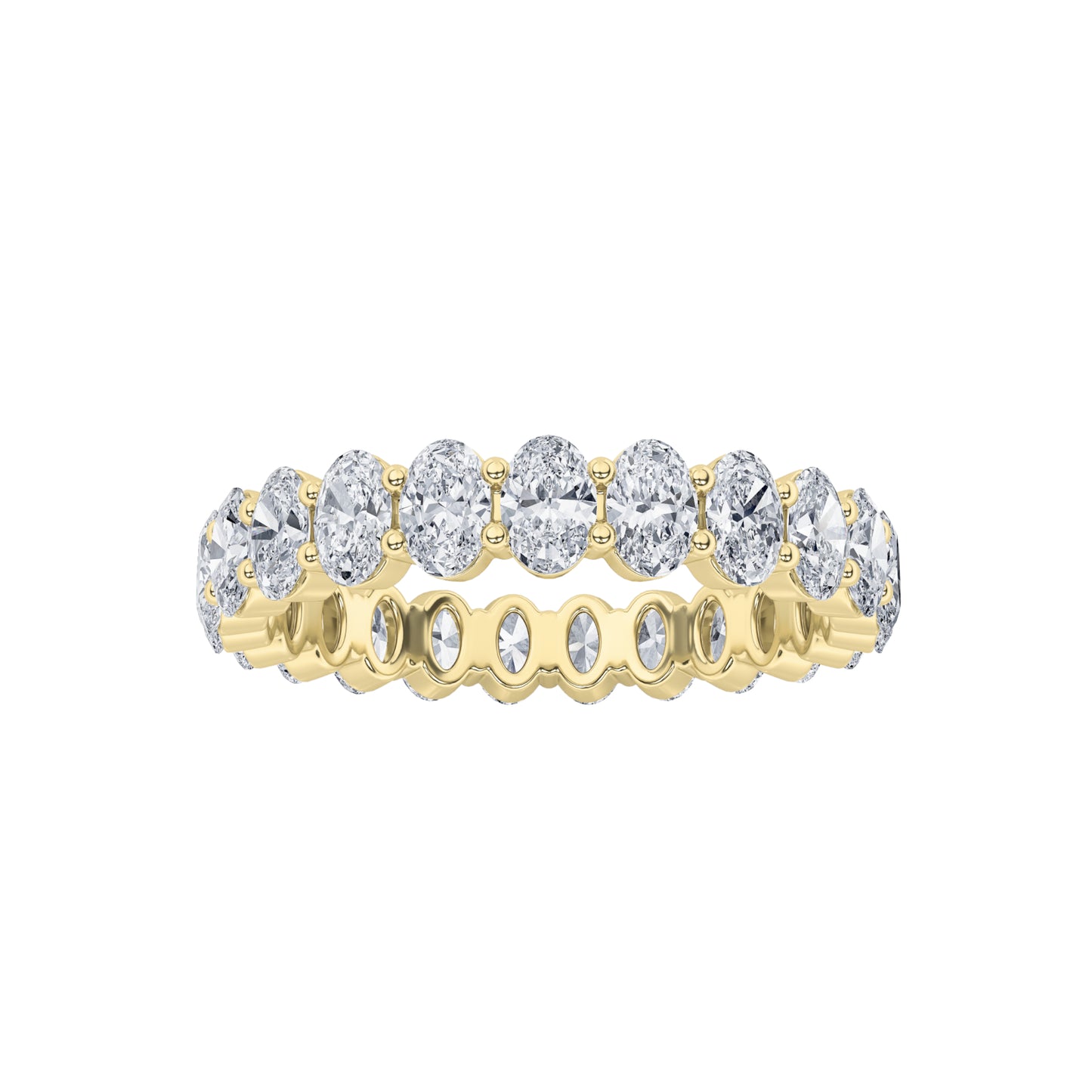 The Classic Oval Eternity Band